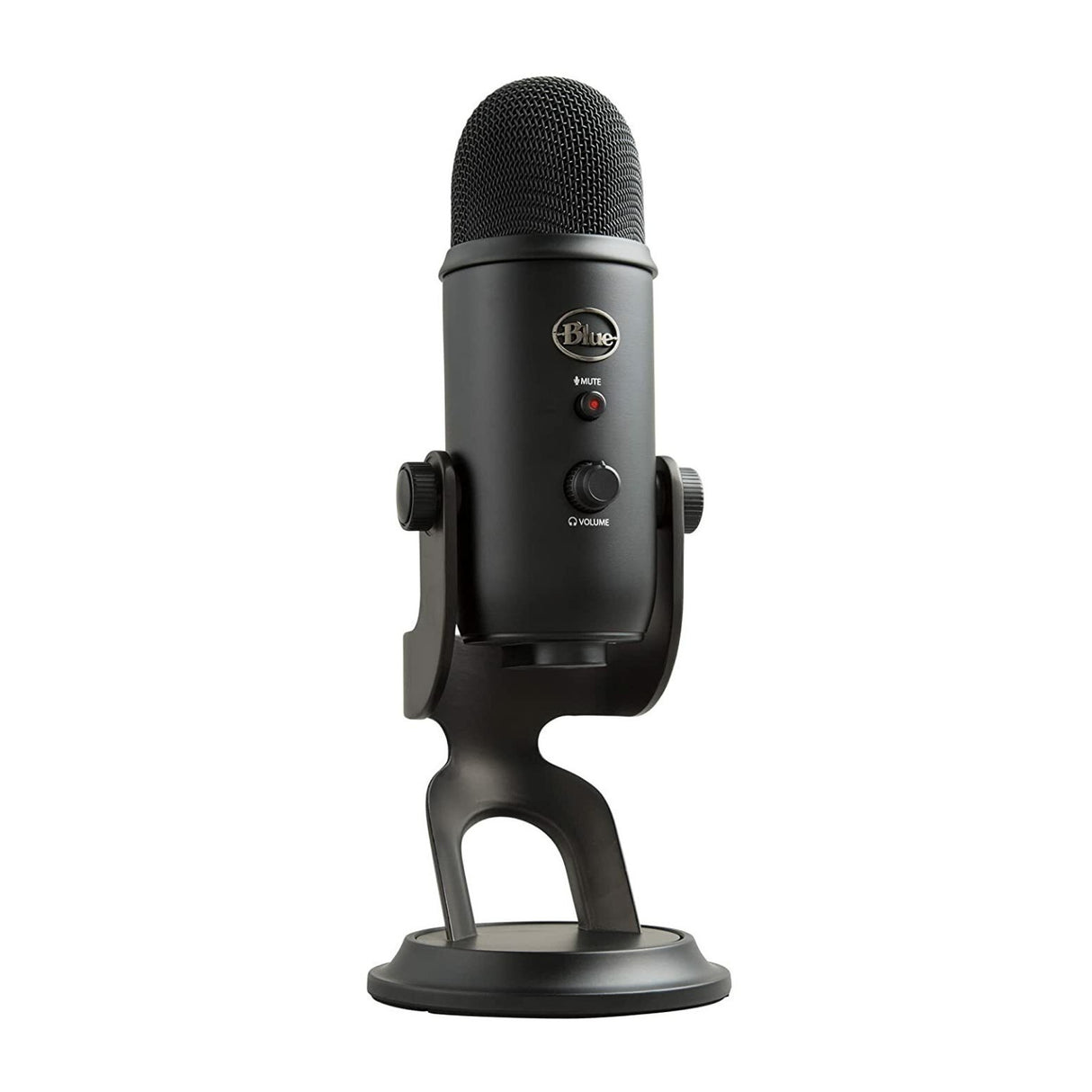 Blue Microphones Yeti (Blackout) Multi-Pattern USB Mic with Accessory Bundle