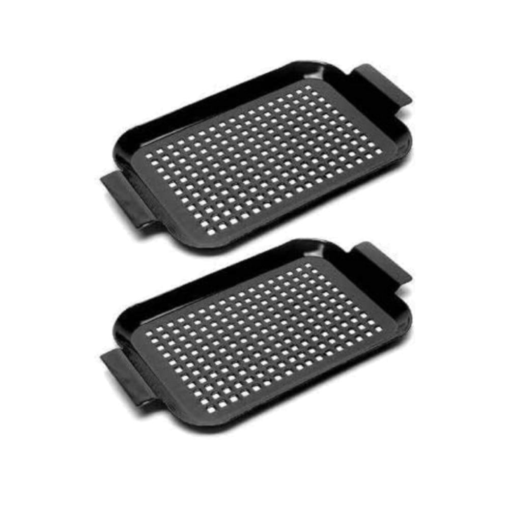 Charcoal Companion Porcelain Coated Grilling Grid (Small, 2-Pack)