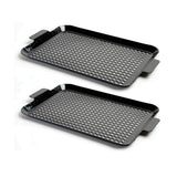Charcoal Companion CC3079 Porcelain Coated Grilling Grid (2-Pack)