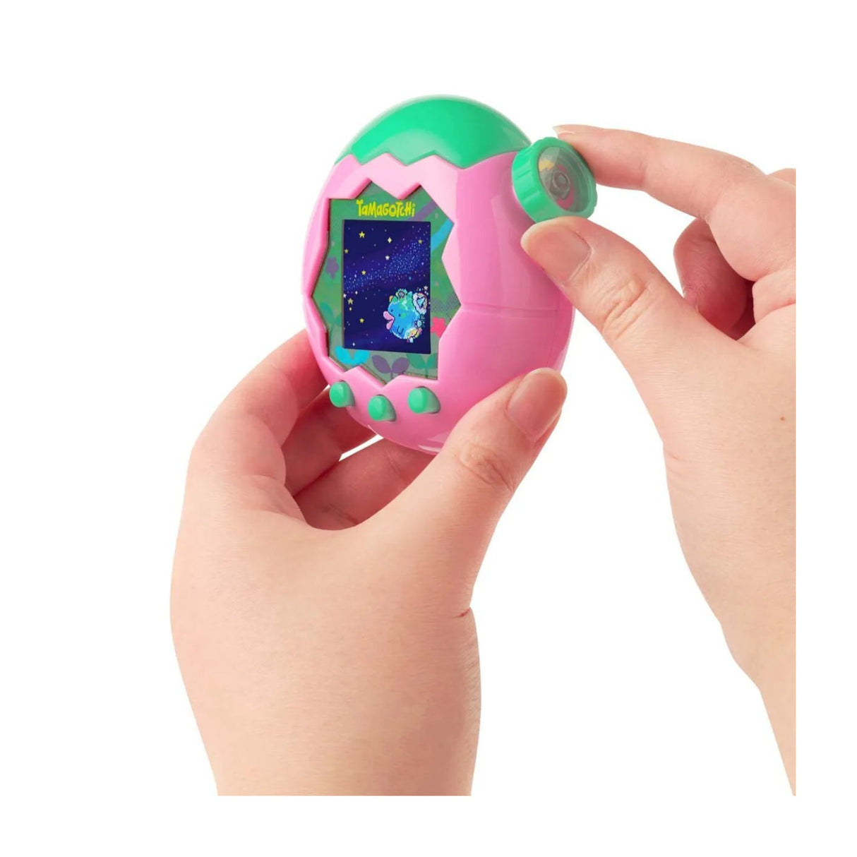 Kratos Tamagotchi Paradise - Pink Land Digital Pet Toy with Clear Case Bundle - 6