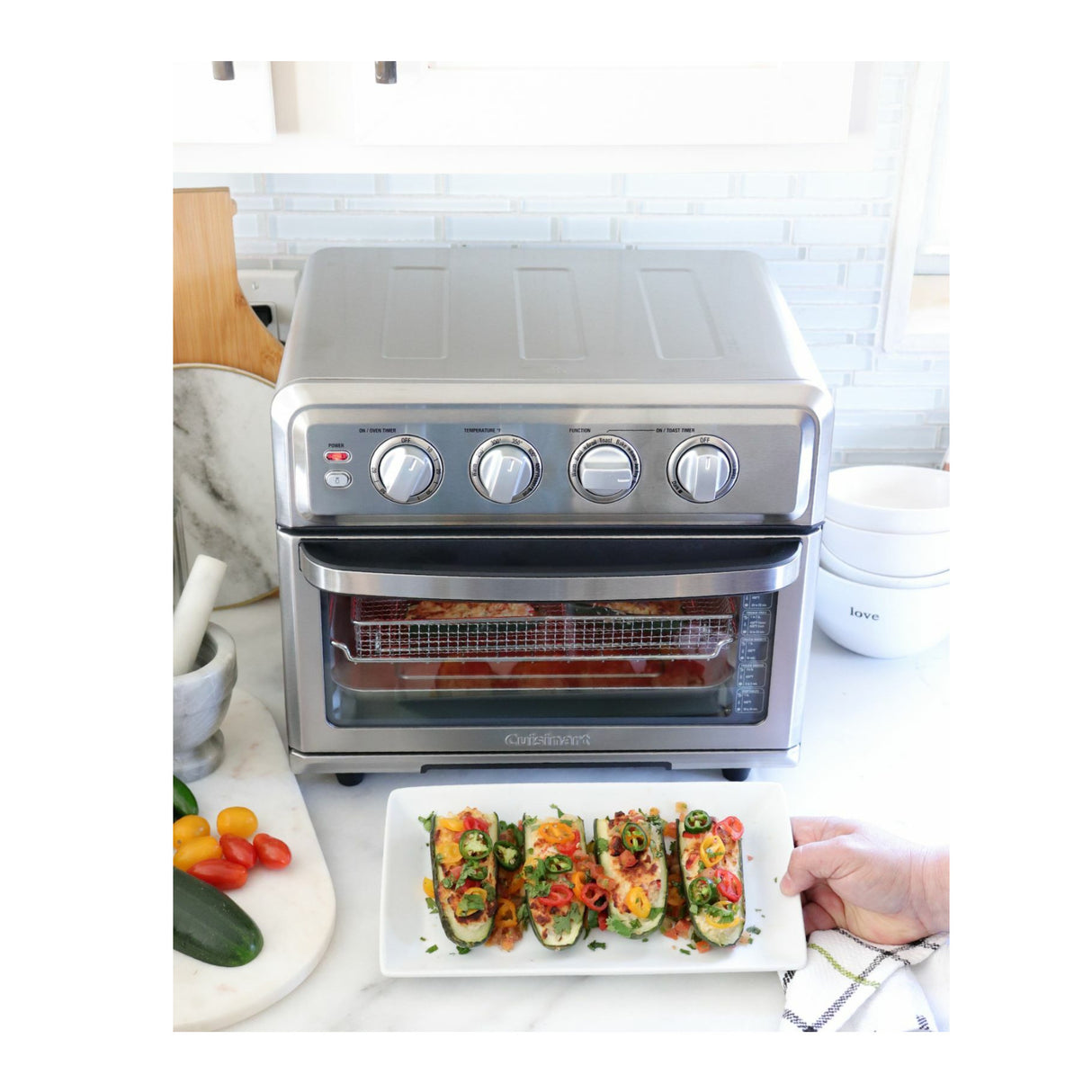 Cuisinart Airfryer Toaster Oven with Grill (Stainless Steel)