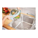 Rosle Expertiso Stainless Steel High Casserole Pot with Glass Lid (6.3-Inch)