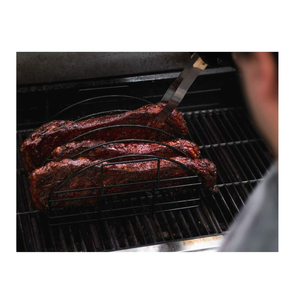 Steven Raichlen Best of Barbecue Nonstick Ultimate Rib Rack