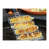 Steven Raichlen Best of Barbecue Stainless Adjustable Corn Grilling Basket