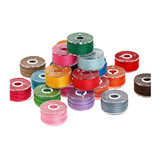 Ilauke 36 Pieces Bobbins and Sewing Thread with Case