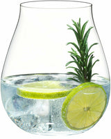 Riedel Crystal Glass Microfiber Cleaning Cloth with Gin Tumbler and Wine Pourer