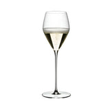 Riedel Veloce Champagne Wine Glasses (Set of 2) With Microfiber Polishing Cloth