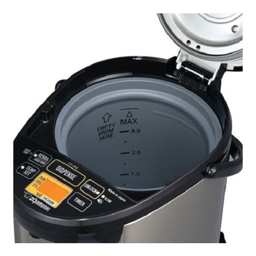Zojirushi Water Boiler and Warmer 4.0-Liter (Stainless Black)