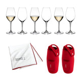 Riedel Wine Friendly White Wine/Champagne Wine Glasses (6-Pack) Bundle