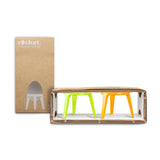 Brainstream Rocket Tripod Egg Cup Gift Set (2-Piece, Lime and Orange) (3-Pack)