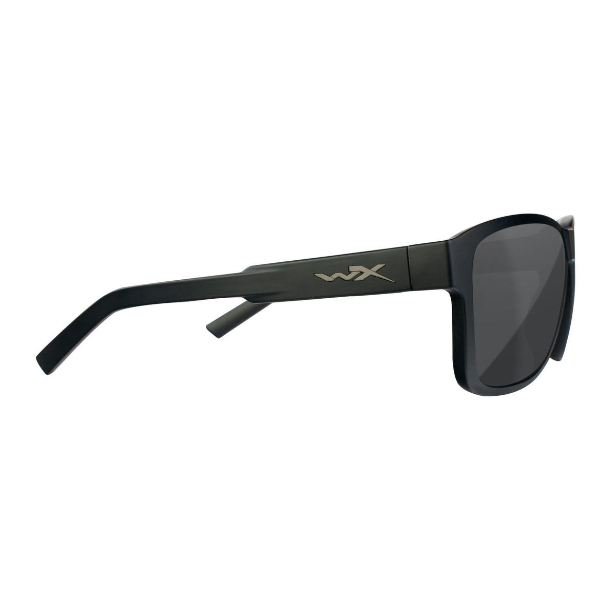 Wiley-X WX Trek Sunglasses (Captivate Polarized Gray Lens, Matte Black Frame)
