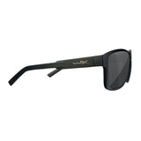 Wiley-X WX Trek Sunglasses (Captivate Polarized Gray Lens, Matte Black Frame)