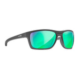 Wiley-X WX Kingpin Sunglasses (Polarized Green Lens, Matte Graphite Frame)