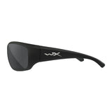 Wiley-X Omega Sunglasses (Captivate Polarized Gray Lens, Matte Black Frame)