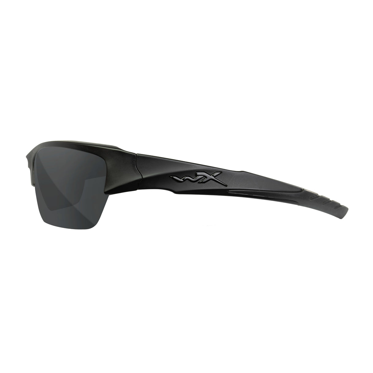 Wiley X Changeable WX Valor Sunglasses (Smoke Gray, Clear Lens and Matte Black)