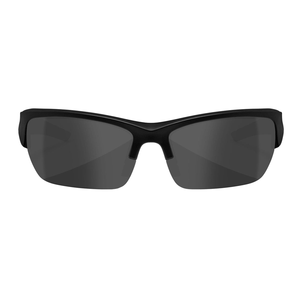 Wiley X Changeable WX Valor Sunglasses (Smoke Gray, Clear Lens and Matte Black)