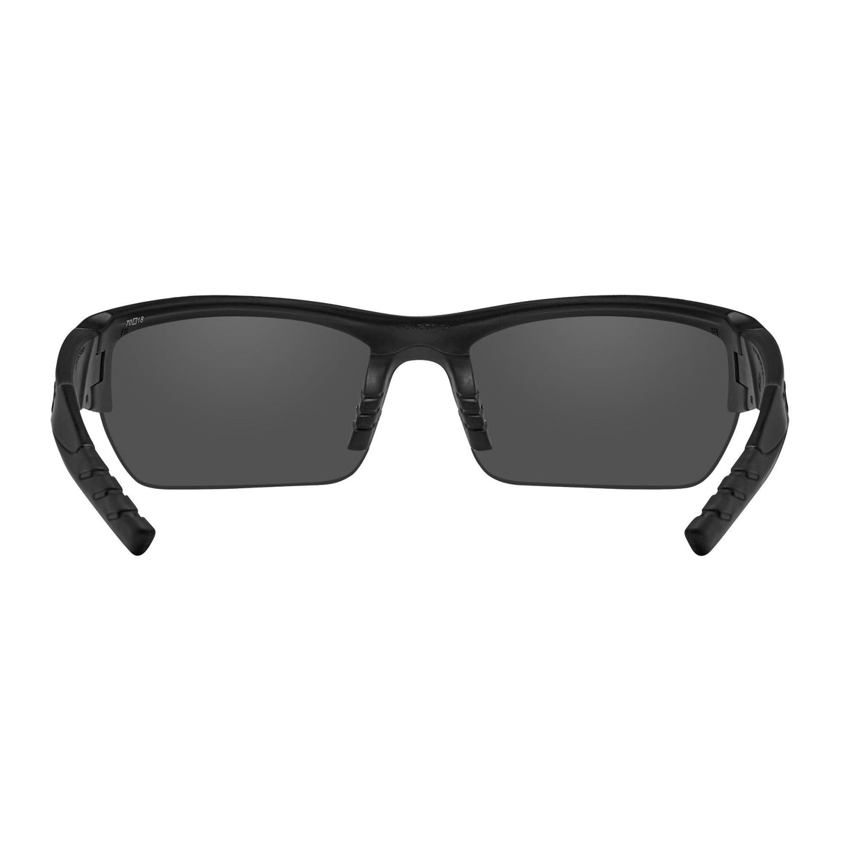 Wiley X Changeable WX Valor Sunglasses (Smoke Gray, Clear Lens and Matte Black)