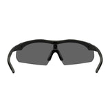Wiley X Changeable WXVapor Sunglasses (Smoke Gray, Clear Lens)