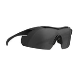 Wiley X Changeable WXVapor Sunglasses (Smoke Gray, Clear Lens)