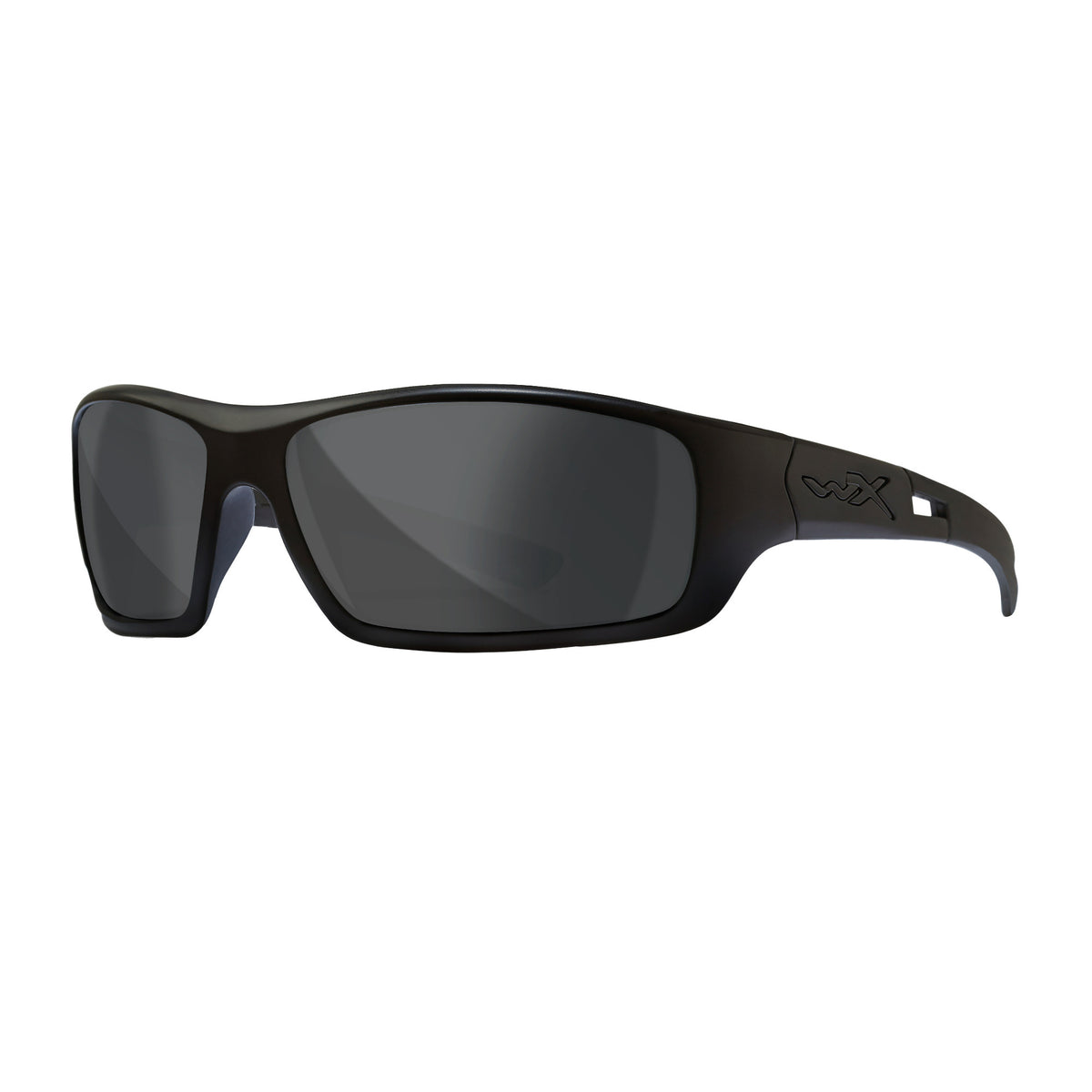 Wiley X Active Lifestyle Slay Sunglasses (Smoke Gray Lens, Matte Black Frame)