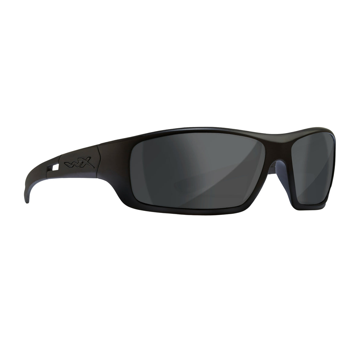 Wiley X Active Lifestyle Slay Sunglasses (Smoke Gray Lens, Matte Black Frame)