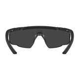 Wiley X Changeable Saber Advanced Sunglasses (Smoke Gray Lens, Matte Black)