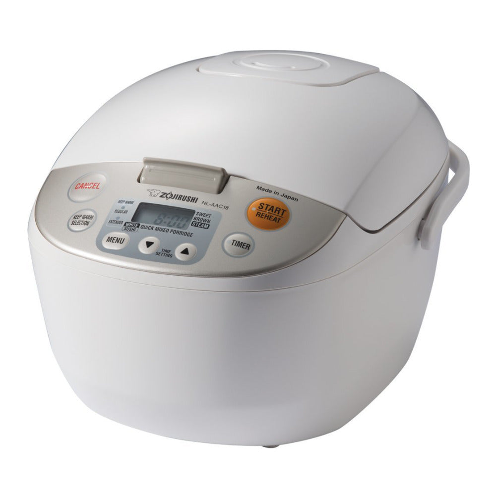 Zojirushi Micom Rice Cooker and Warmer (10-Cup) with Cookbook, Spoon and Tongs