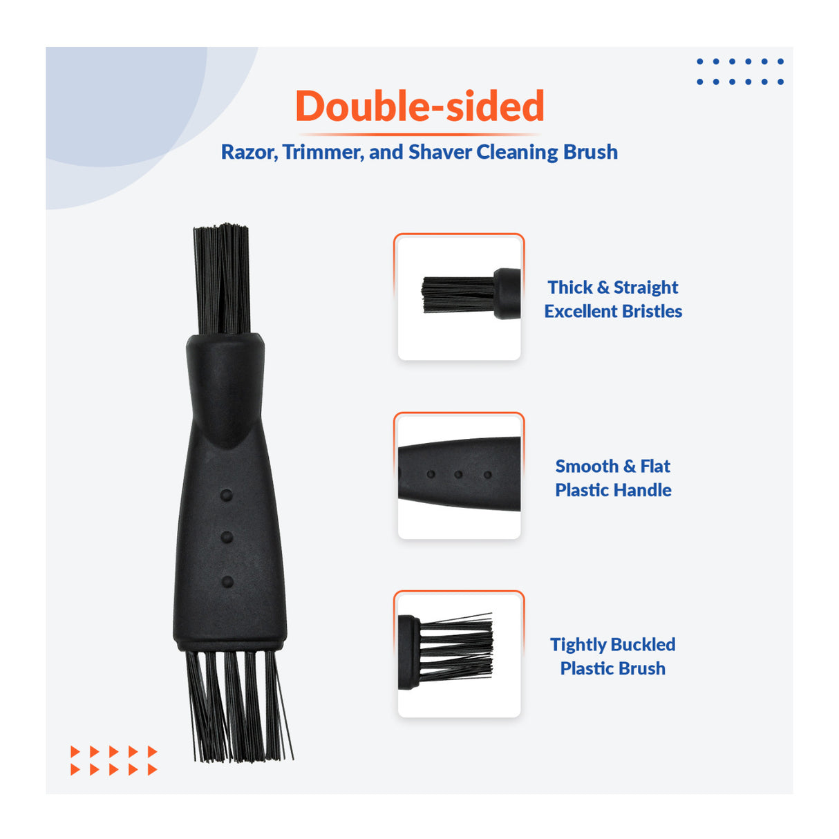 Lifestyle by Focus Premium Lubricating Oil and Brush Set for Electric Shavers