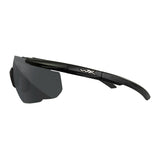 Wiley-X Saber Advanced 2-Lens Sunglass Kit (Gray and Clear Lens, Matte Black)