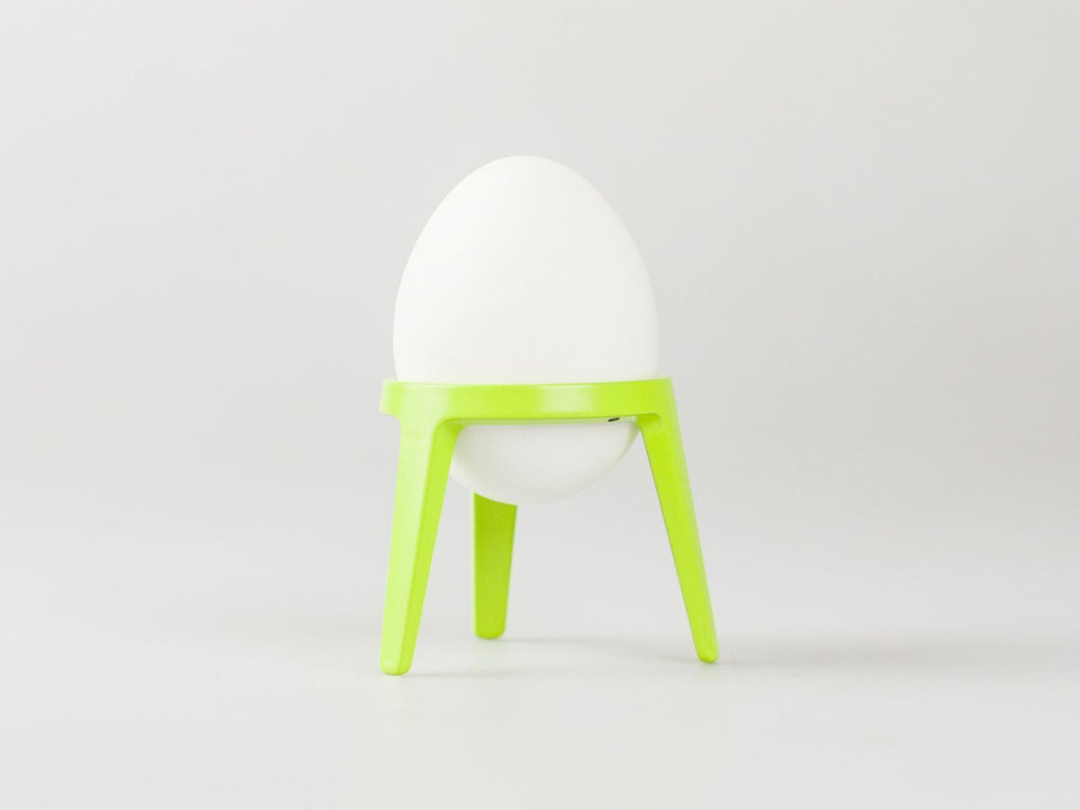 Brainstream Rocket Tripod Egg Cup Gift Set (2-Piece, Lime and Orange)