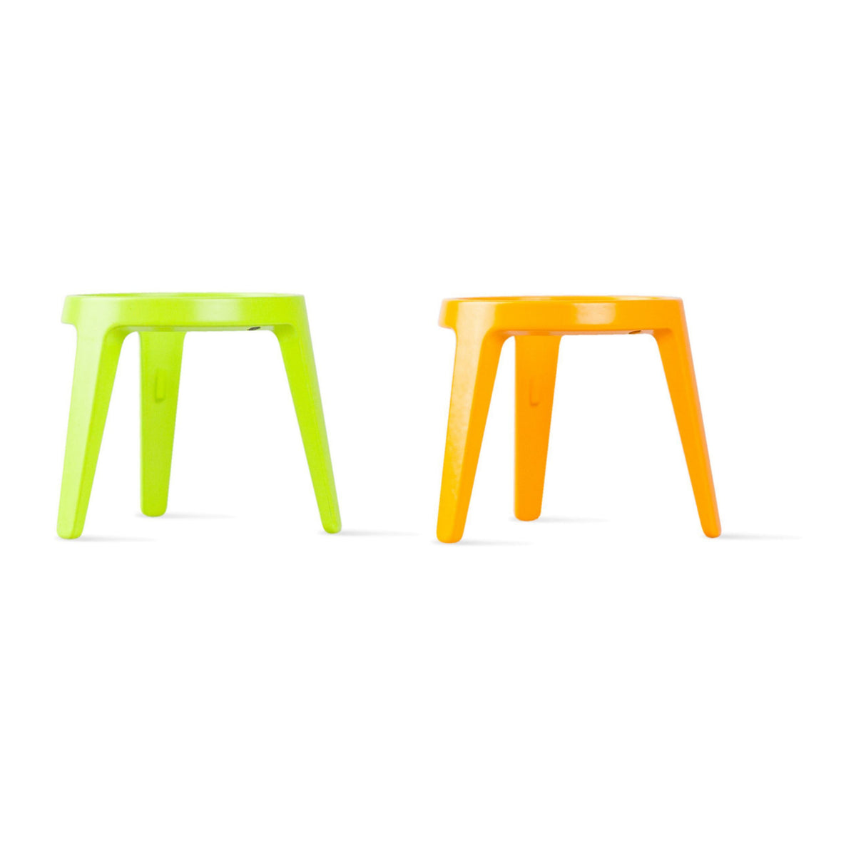 Brainstream Rocket Tripod Egg Cup Gift Set (2-Piece, Lime and Orange)