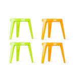 Brainstream Rocket Tripod Egg Cup Gift Set (2-Piece, Lime and Orange) (2-Pack)