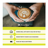 Knox Gear Handheld Milk Frother