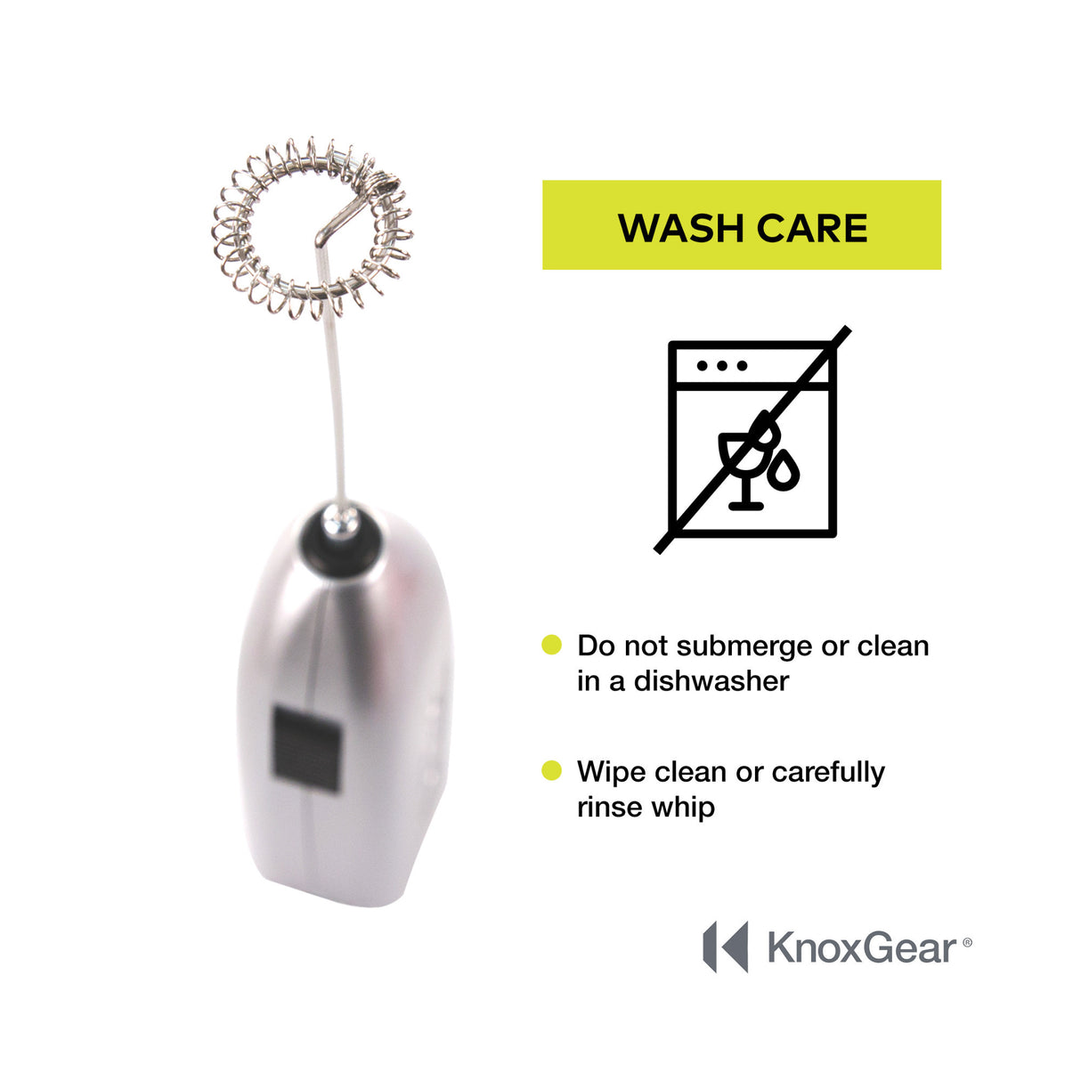 Knox Gear Handheld Milk Frother