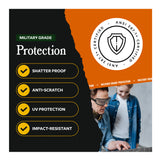 BELOW ZERO Ballistic Protection Glasses (Clear)