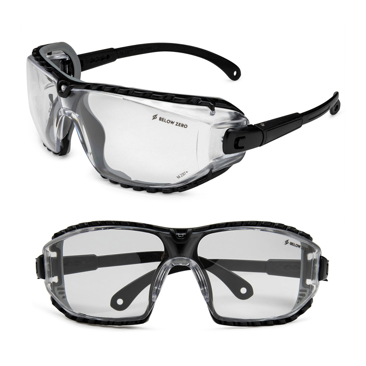 BELOW ZERO Ballistic Protection Glasses (Clear)