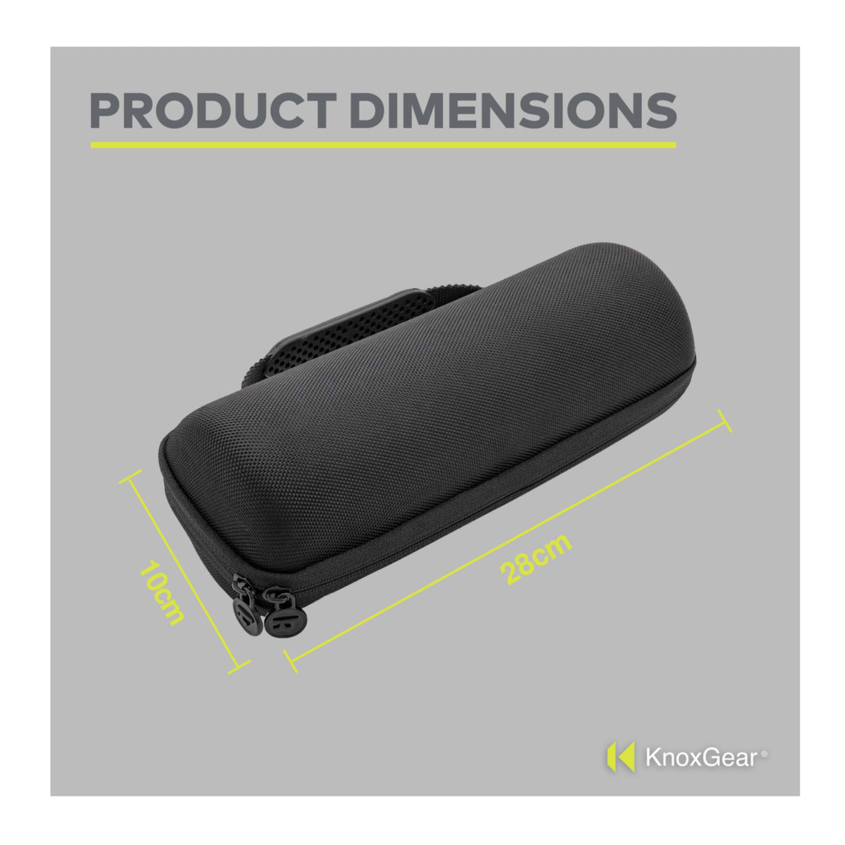 Knox Gear Hard Case for Ultimate Ears BOOM 3 Portable Bluetooth Speaker