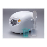 Zojirushi Micom Rice Cooker and Warmer (10-Cup) with Rice Container Bin