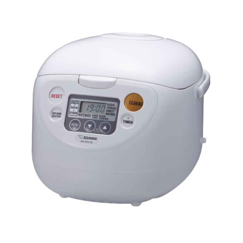 Zojirushi Micom Rice Cooker and Warmer (10-Cup) with Rice Container Bin
