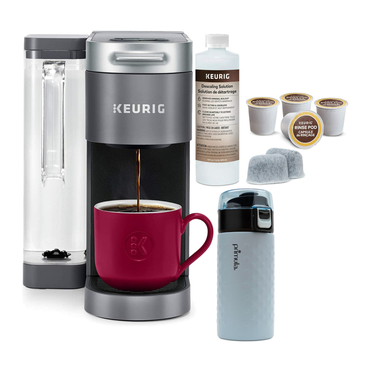 Keurig K-Supreme Single-Serve Coffee Maker with Brewer Maintenance Kit Bundle