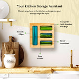 Umiboo Bamboo Bag Storage Organizer