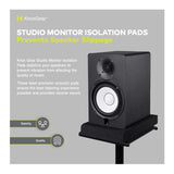 Knox Gear Studio Monitor Isolation Pads Suitable for 8 inch Speakers (2-Pack)
