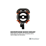Knox Gear Microphone Shock Mount and Detachable Pop Filter