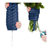 Amaranth 10-Inch Floral Care Impact Resistant Smarter Vase (Blue)