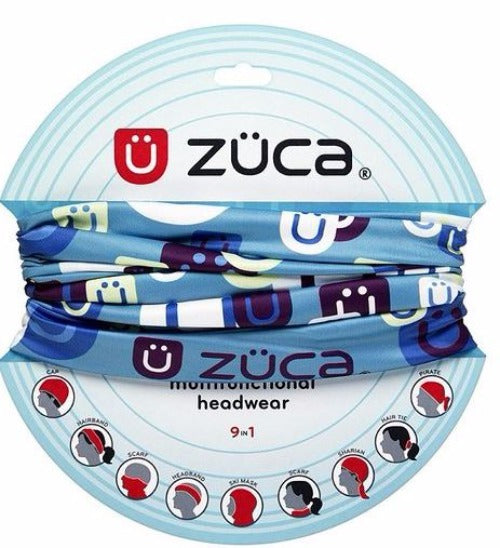 Zuca 9-in-1 Multi-Functional Headwear (Blue)
