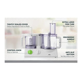 Souvia Braun 12-In-1 Multi-Functional Food Processor and Kitchen System (White)