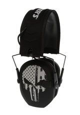 Walkers Game Ear Razor Muffs (Punisher) with Protective Case