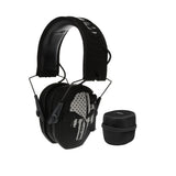 Walkers Game Ear Razor Muffs (Punisher) with Protective Case