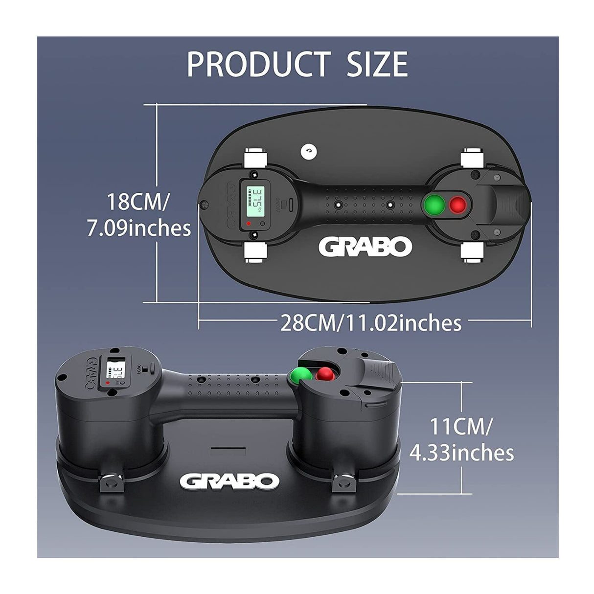 GRABO Pro-Lifter Heavy Lift, Versatile, and Tested Electric Suction Cup