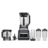 Ninja Professional Plus Kitchen System with Auto IQ 1400 Wp 5 Smoothies Function, Chopping and Dough